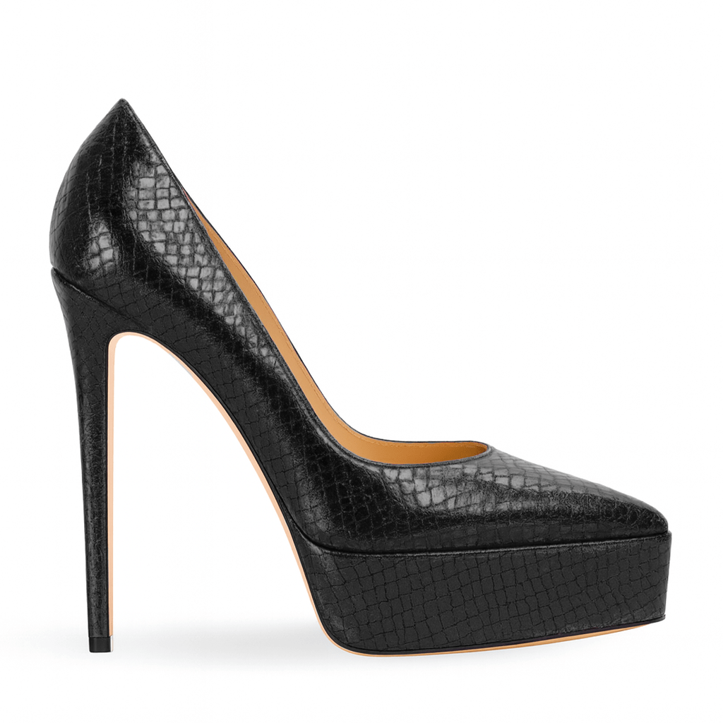 Identità Décolleté JIMENA PITONATO NERO