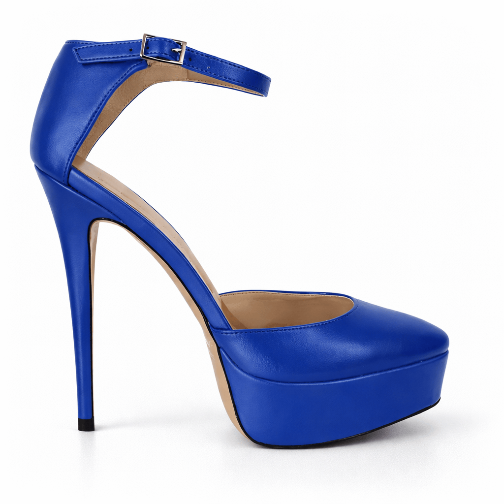 Identità Décolleté MIRABELA PELLE BLU