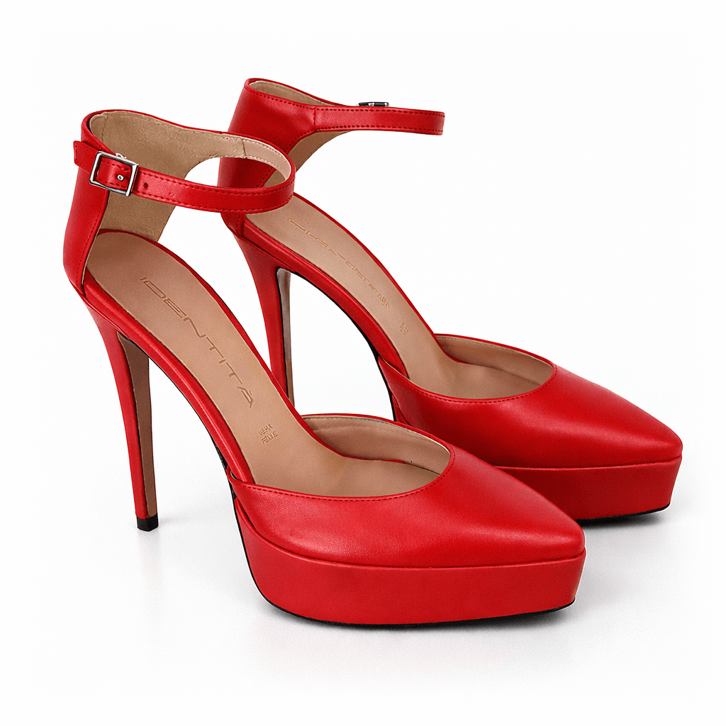 Identità Décolleté MIRABELA PELLE ROSSO