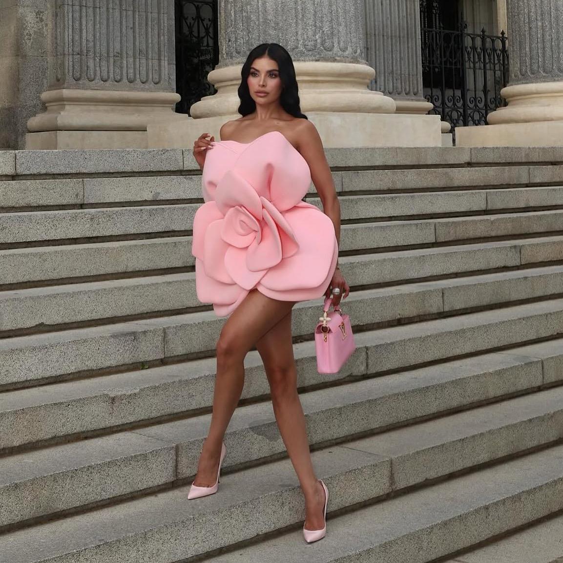 Identità Décolleté SWAMI VERNICE ROSA 100mm