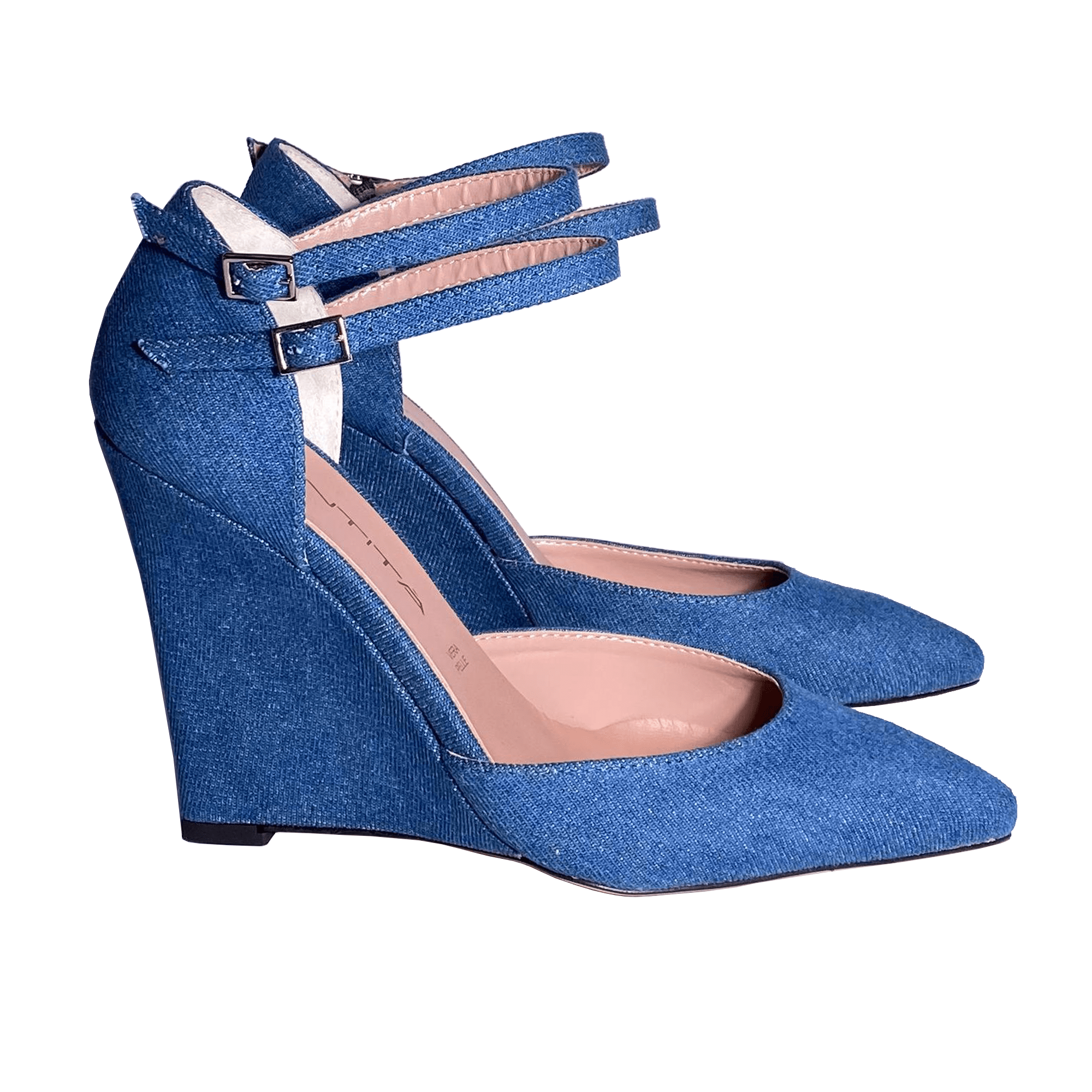 Identità Décolleté TATIANA DENIM 100mm