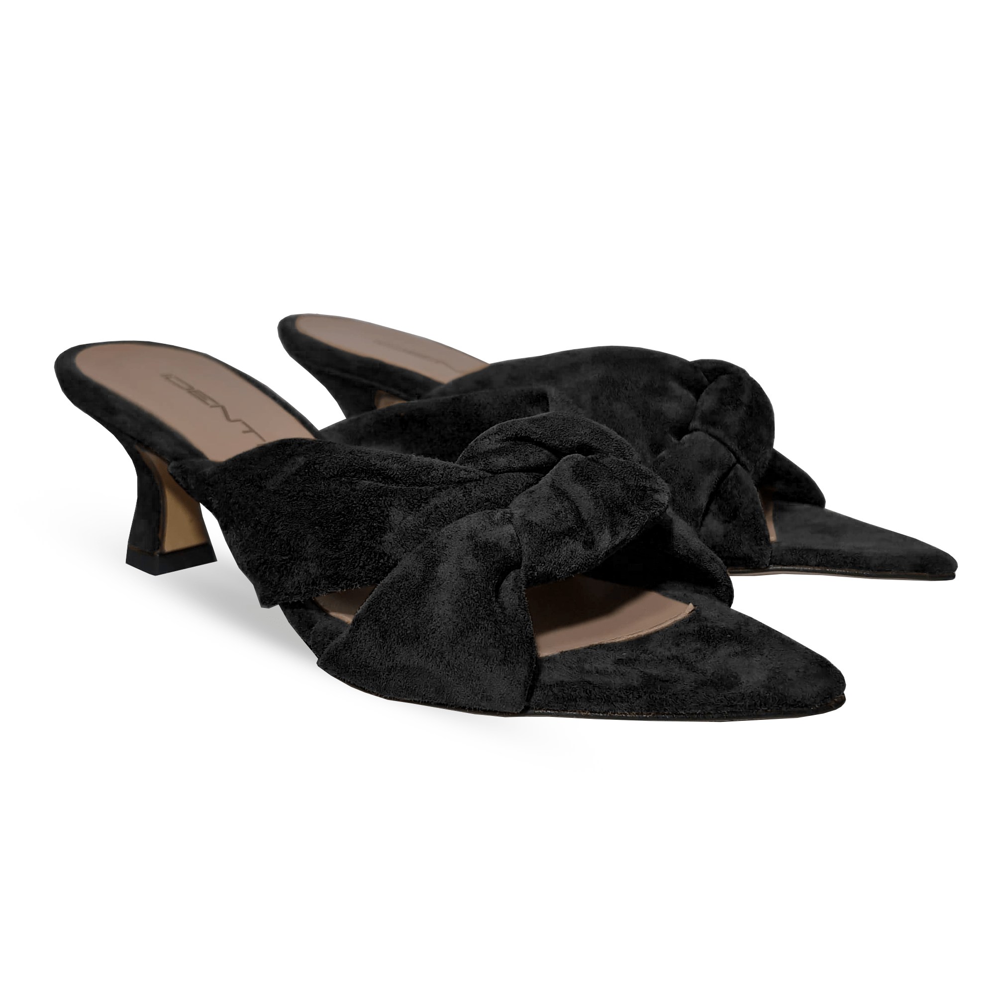 Identità Flat AVERY SUEDE NERO