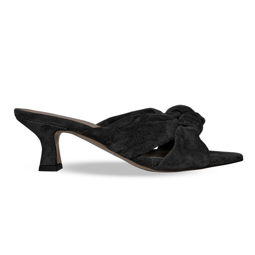 Identità Flat AVERY SUEDE NERO