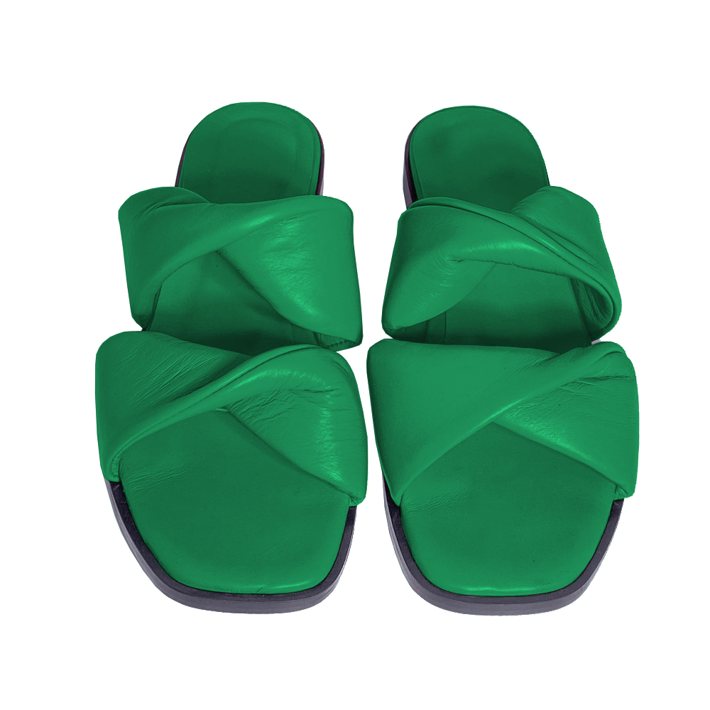 Identità Flat DIXIE PELLE VERDE