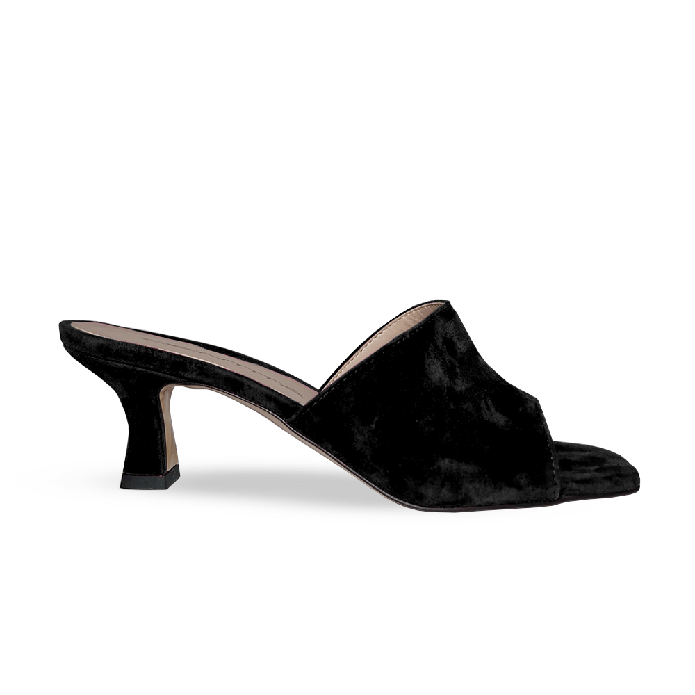 Identità Flat MILLY SUEDE NERO