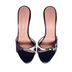 Identità Mules ALINA ANIMALIER NERO