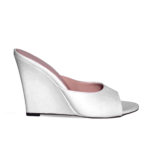 Identità Mules BEVERLY PELLE BIANCO