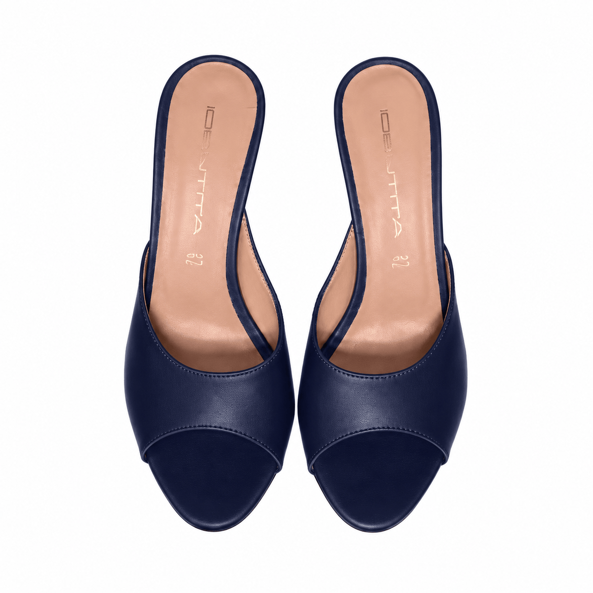 Identità Mules BEVERLY PELLE BLU