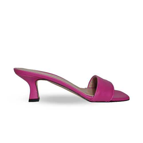 Identità Mules ELIANE PELLE FUCSIA