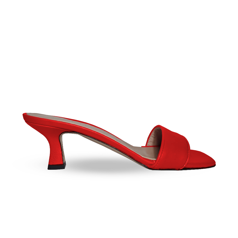 Identità Mules ELIANE PELLE ROSSO