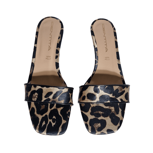 Identità Mules ELIANE RASO ANIMALIER