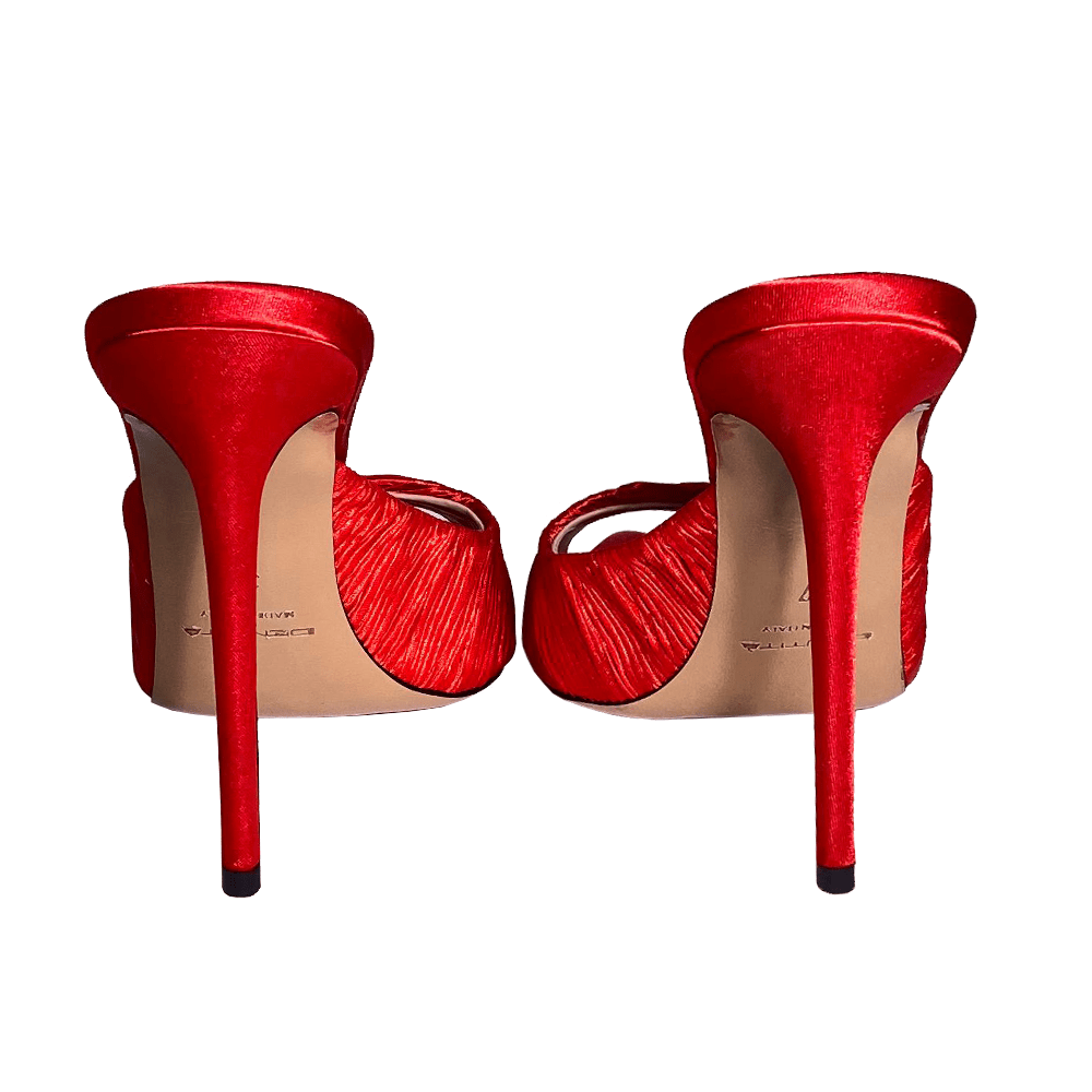 Identità Mules KATIA RASO/SETA ROSSO