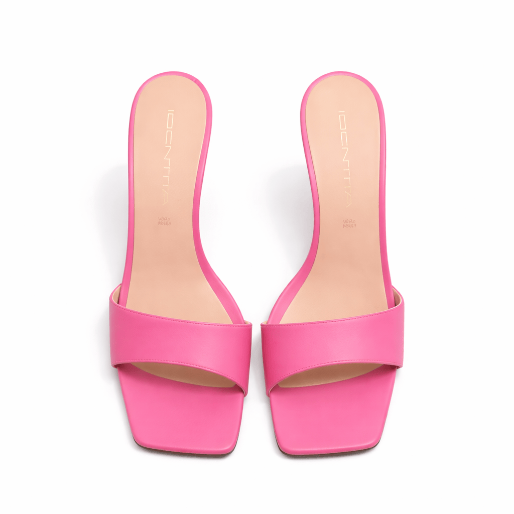 Identità Mules MARIARITA PELLE FUCSIA