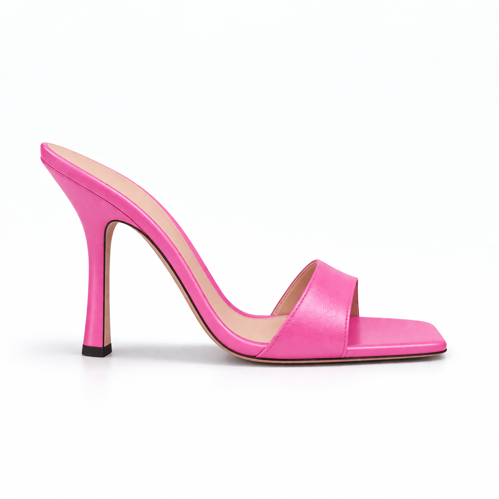 Identità Mules MARIARITA PELLE FUCSIA