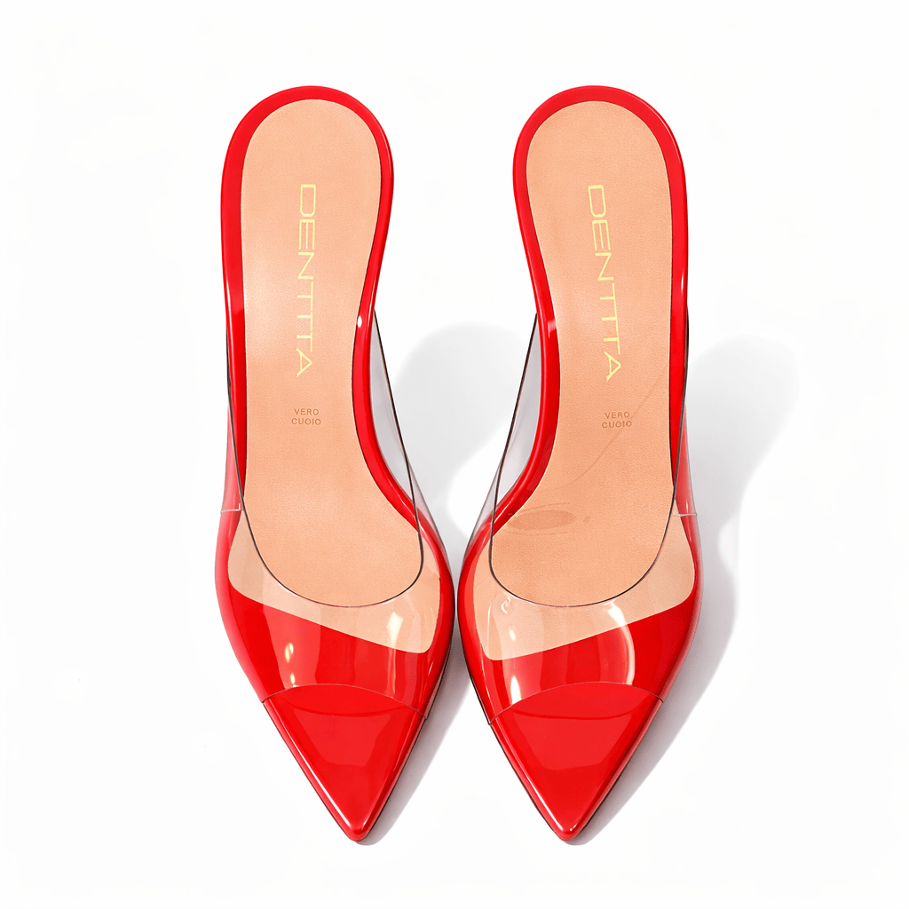 Identità Mules MARULA VERNICE ROSSO