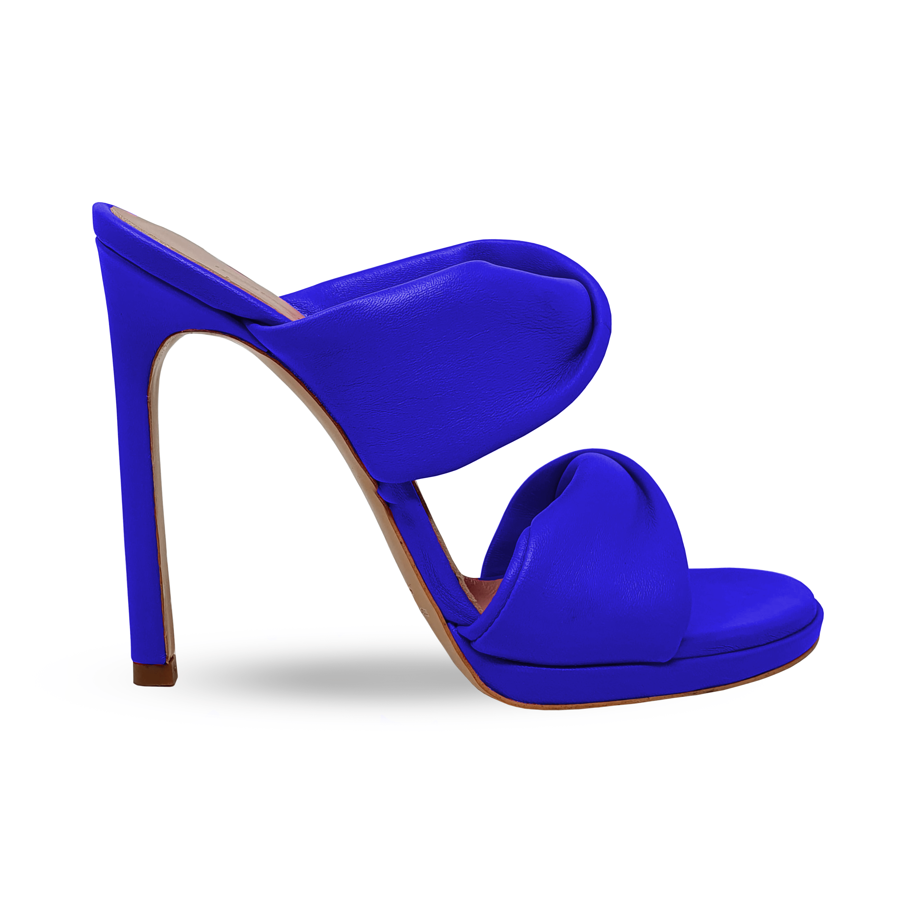 Identità Mules MATILDE PELLE BLU