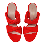 Identità Mules MATILDE PELLE ROSSO