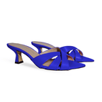 Identità Mules SOHA PELLE BLU