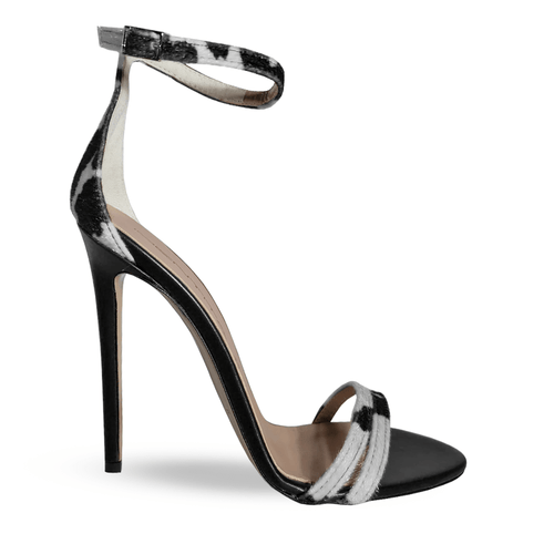 Identità Sandali CHIARA PELLE NERO