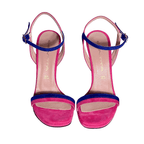 Identità Sandali EVA CAMOSCIO FUCSIA/BLU