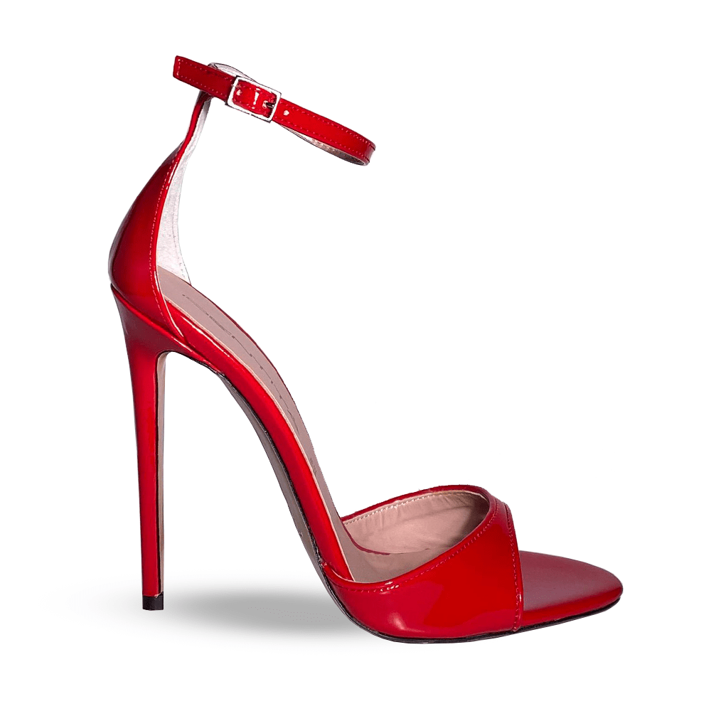 Identità Sandali RACHAEL VERNICE ROSSO