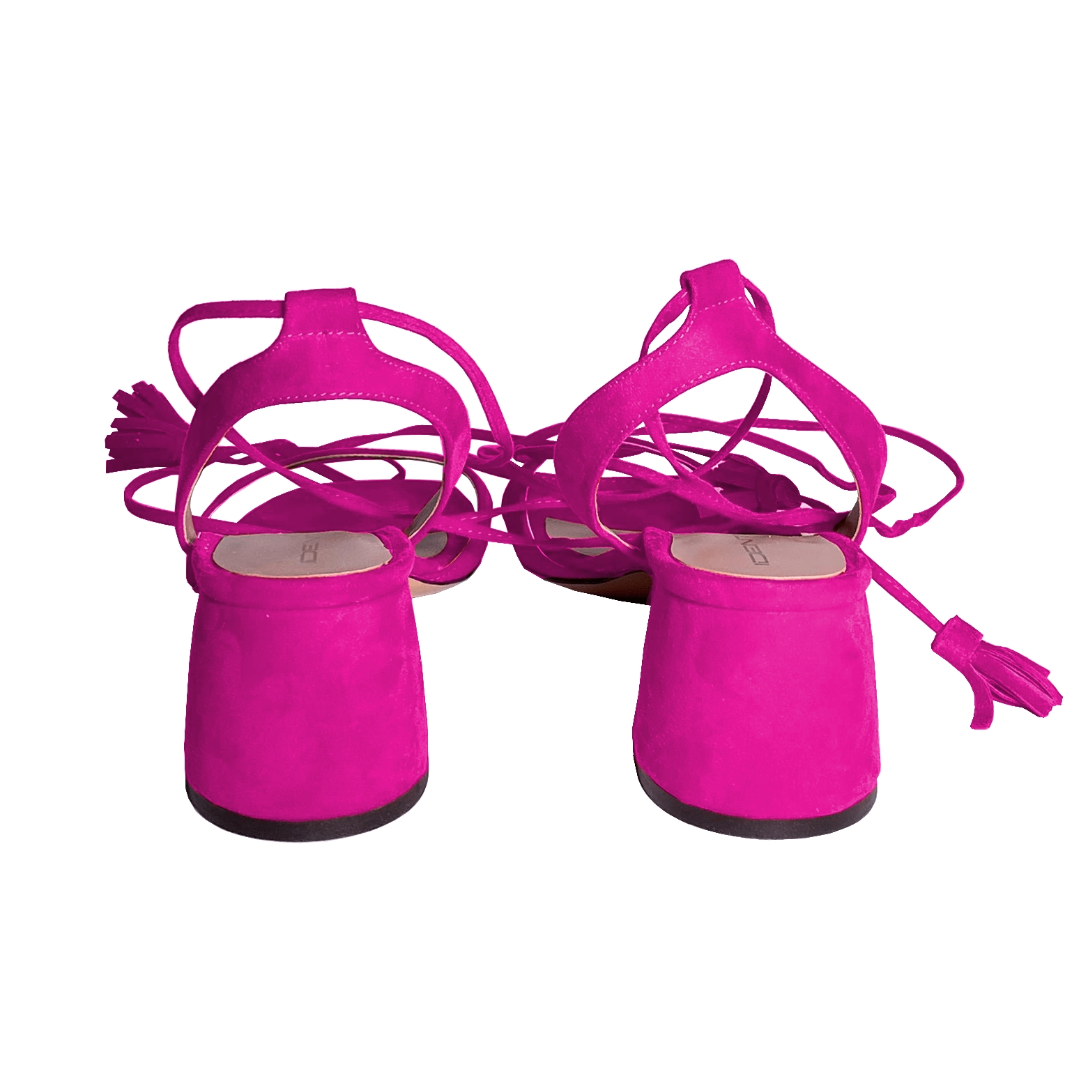 Identità Sandali stringati ANGELICA CAMOSCIO FUCSIA