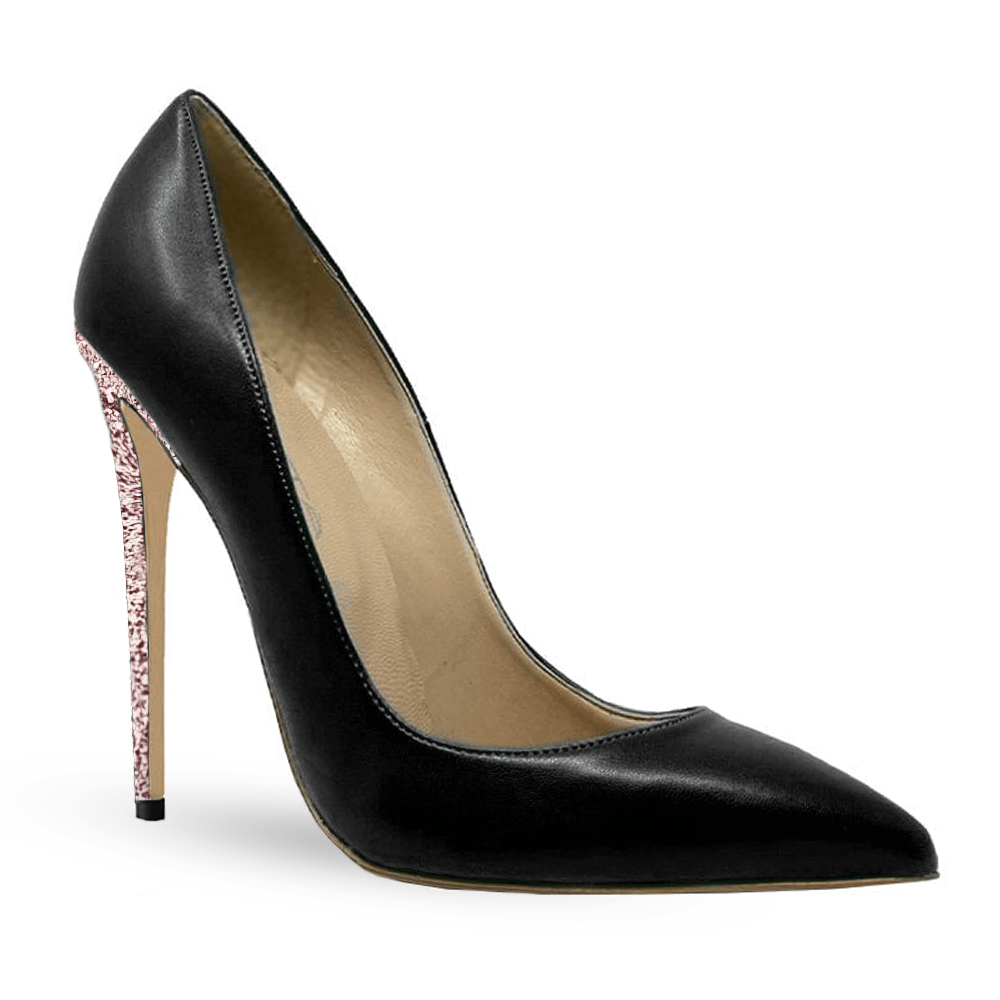 Identità Shoes Décolleté PIERRE GLITTER ROSA