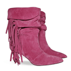 Identità Stivaletti BRIGIDA SCAMOSCIATO FUCSIA