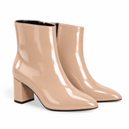 Identità Stivaletti KIAIA VERNICE BEIGE