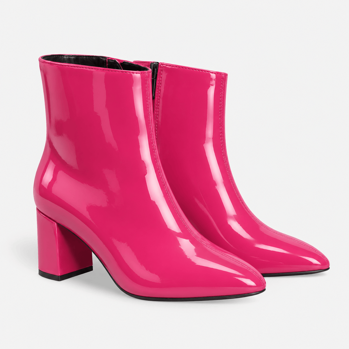 Identità Stivaletti KIAIA VERNICE FUCSIA