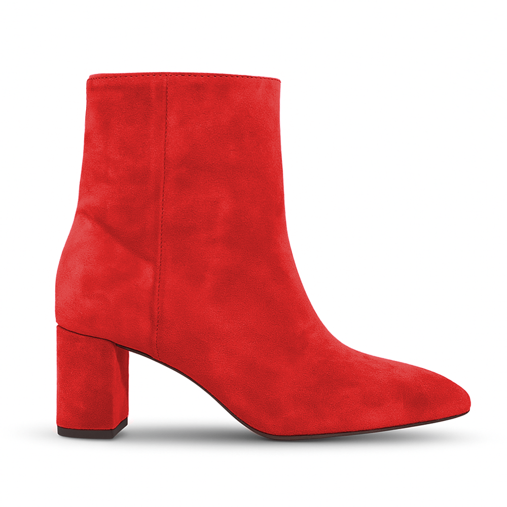 Identità Stivaletti NANCY SCAMOSCIATO ROSSO