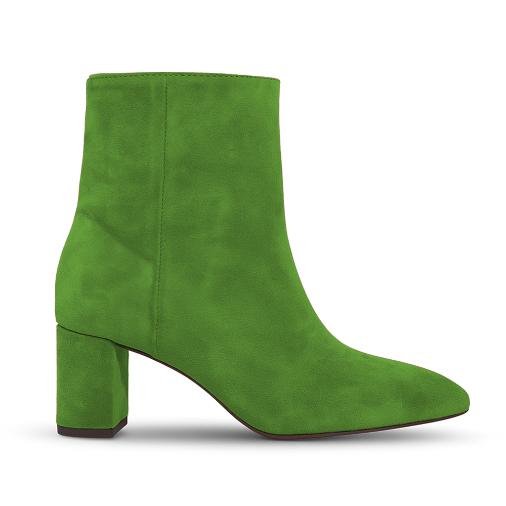 Identità Stivaletti NANCY SCAMOSCIATO VERDE