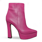 Identità Stivaletti VANESSA PELLE FUCSIA