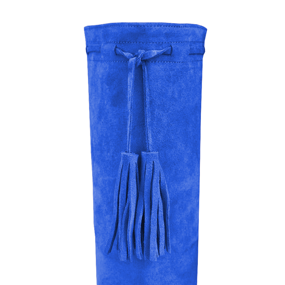 Identità Stivali ALEXANDRA SCAMOSCIATO BLU