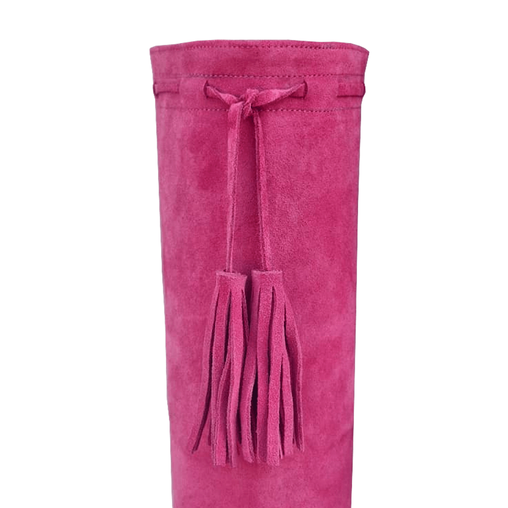 Identità Stivali ALEXANDRA SCAMOSCIATO FUCSIA