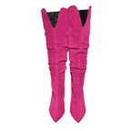 Identità Stivali ALICIA CAMOSCIO FUCSIA
