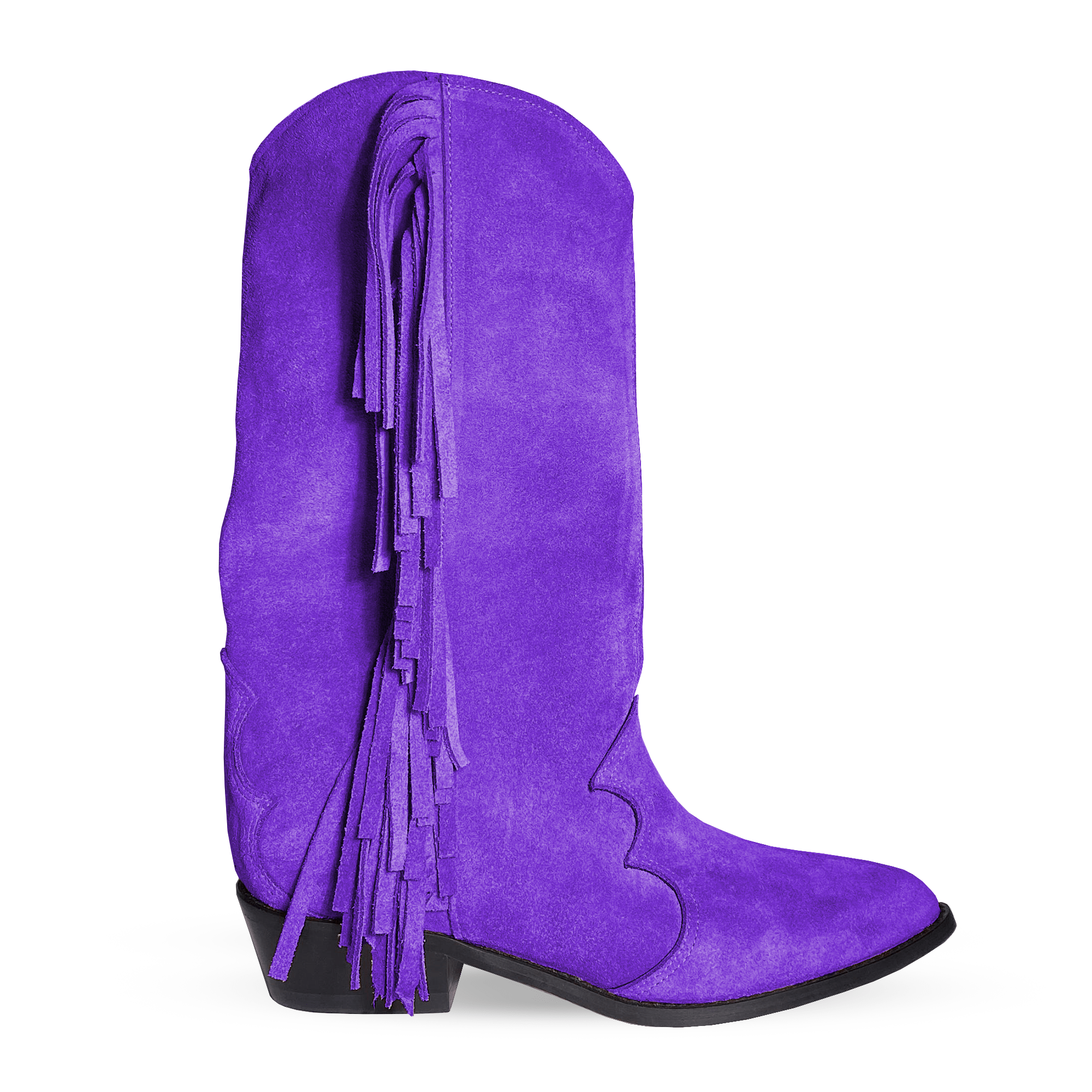 Identità Stivali JASMINE SCAMOSCIATO VIOLA