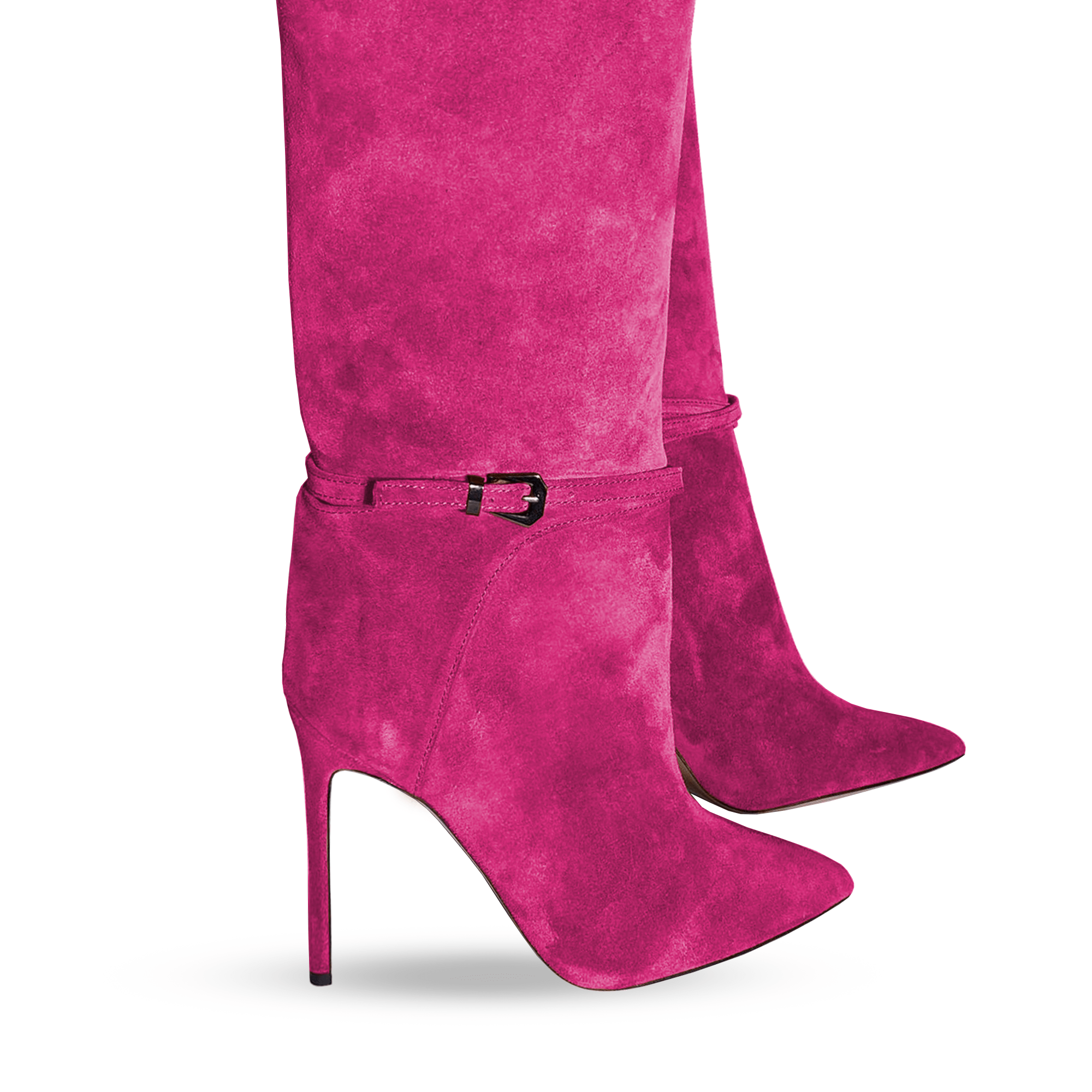 Identità Stivali LILY SUEDE FUCSIA