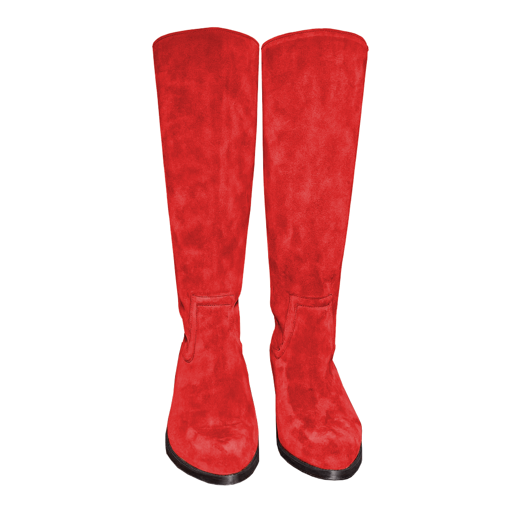 Identità Stivali MICAELA SCAMOSCIATO ROSSO