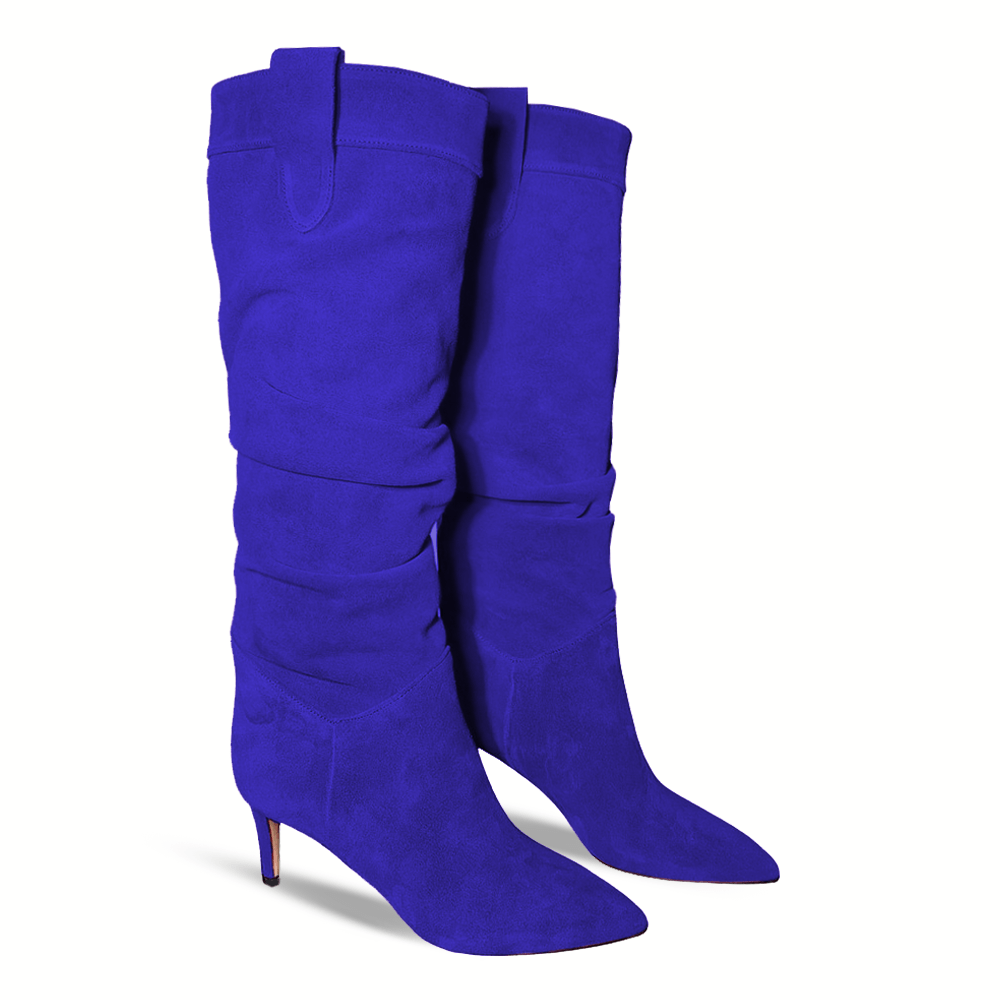 Identità Stivali NADIN SCAMOSCIATO BLU