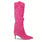 Identità Stivali NADIN SCAMOSCIATO FUCSIA