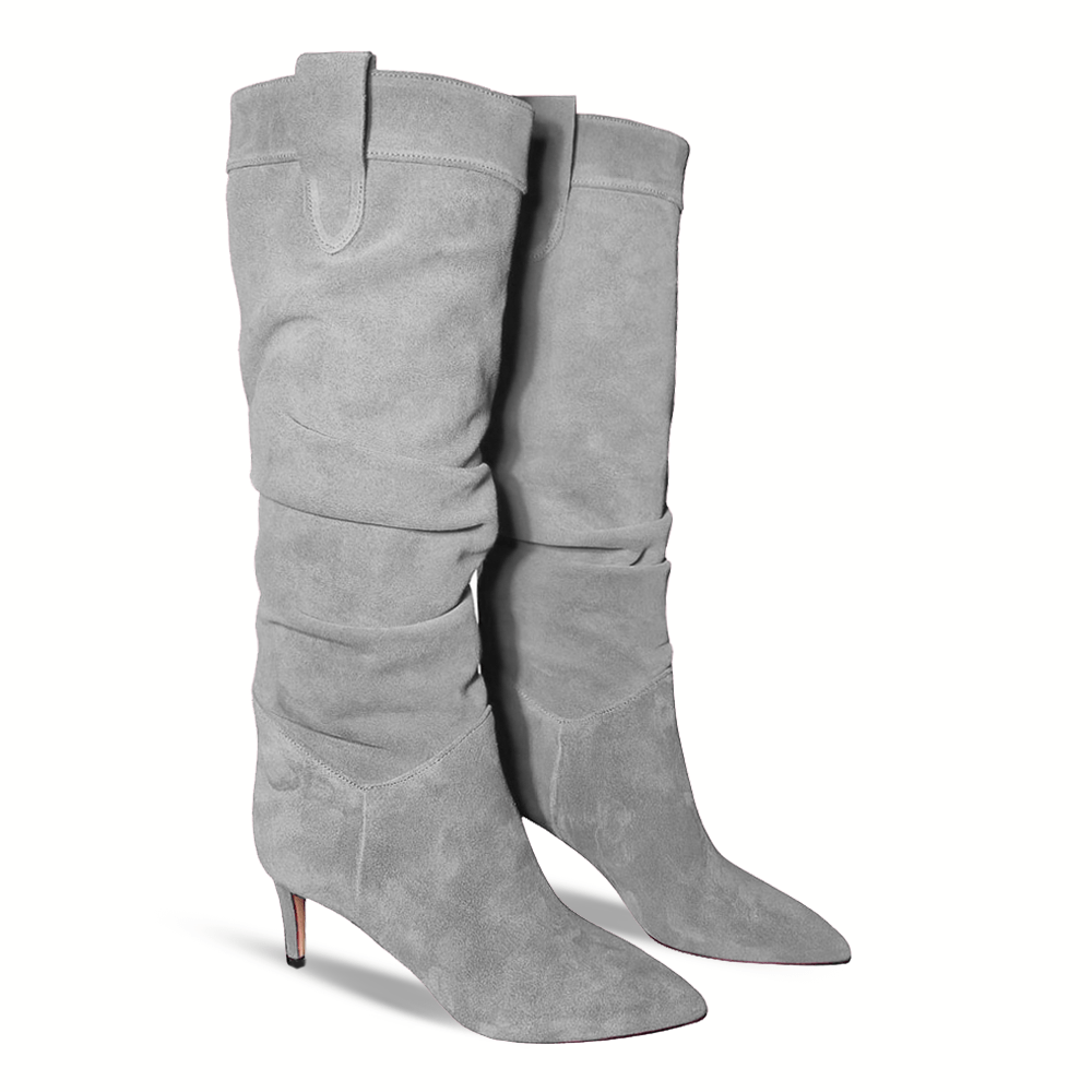 Identità Stivali NADIN SCAMOSCIATO GRIGIO