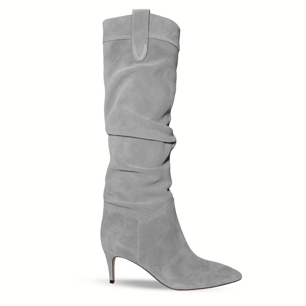 Identità Stivali NADIN SCAMOSCIATO GRIGIO