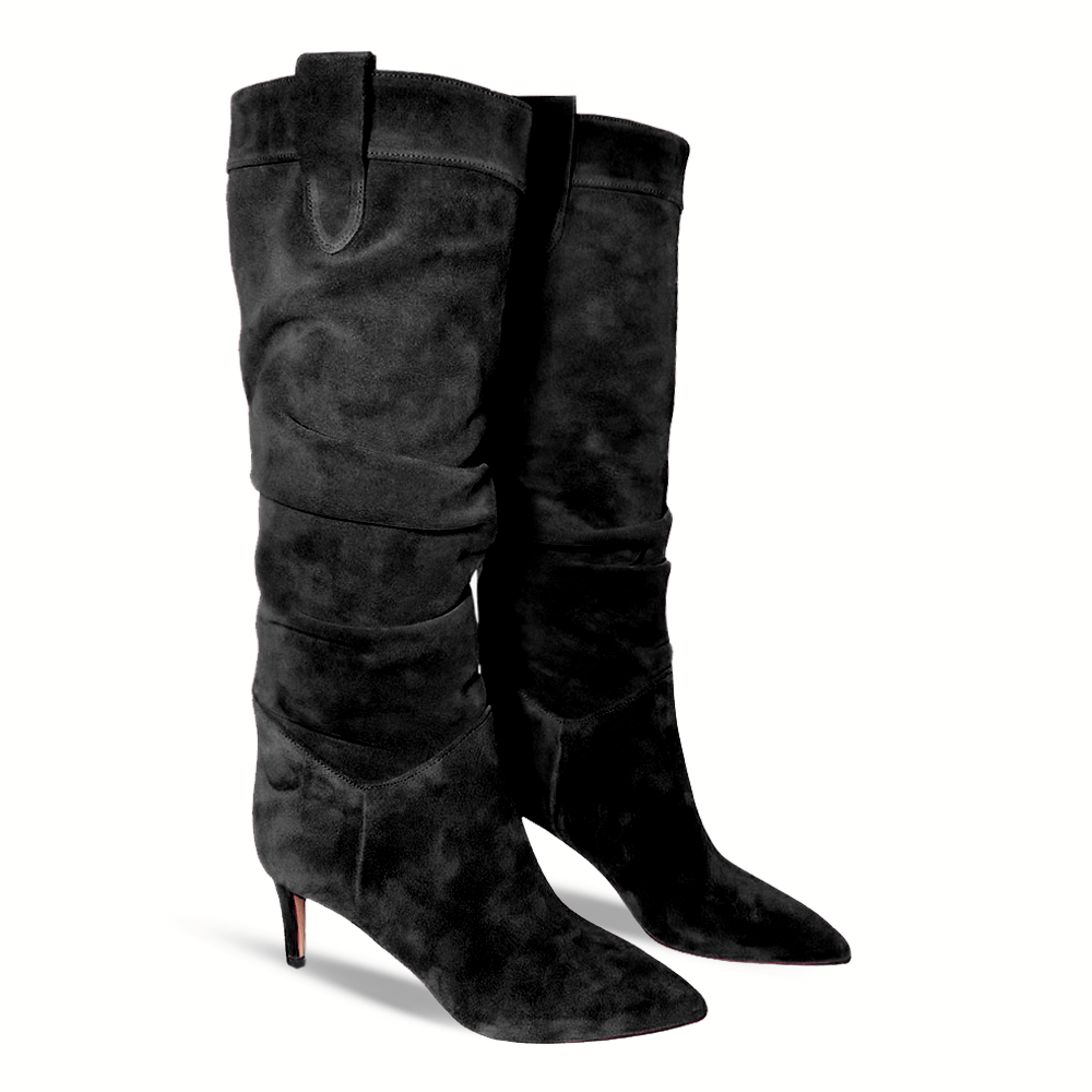 Identità Stivali NADIN SCAMOSCIATO NERO