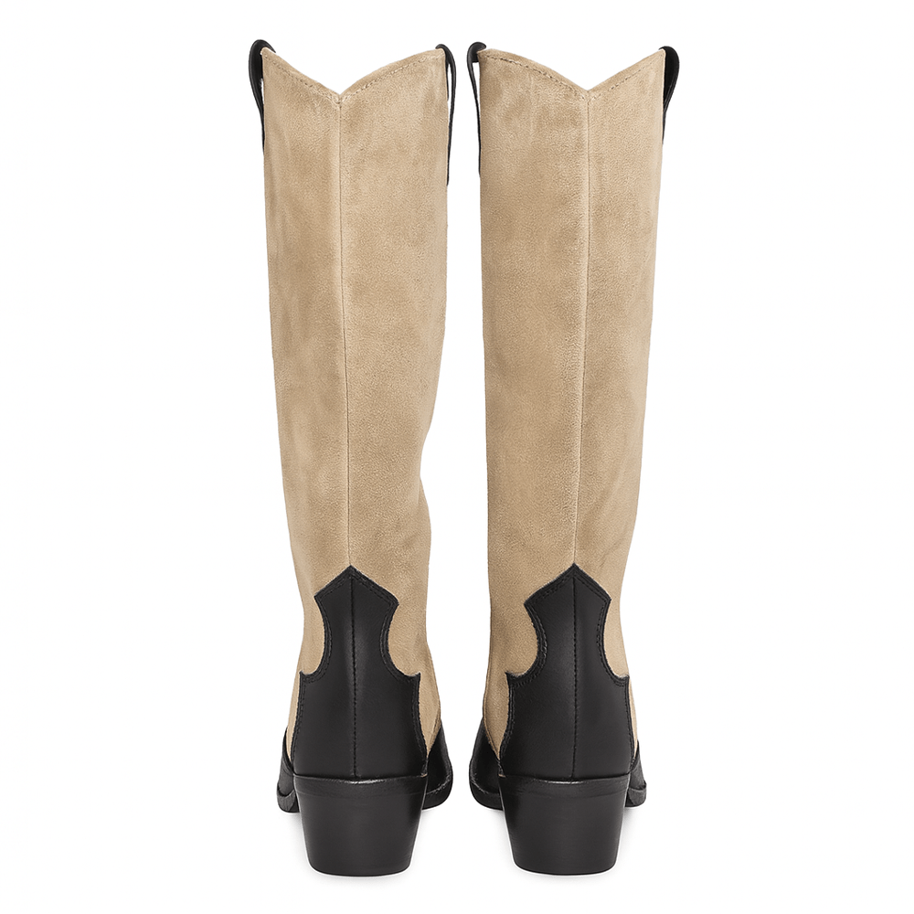 Identità Stivali NICOL SCAMOSCIATO CAMEL