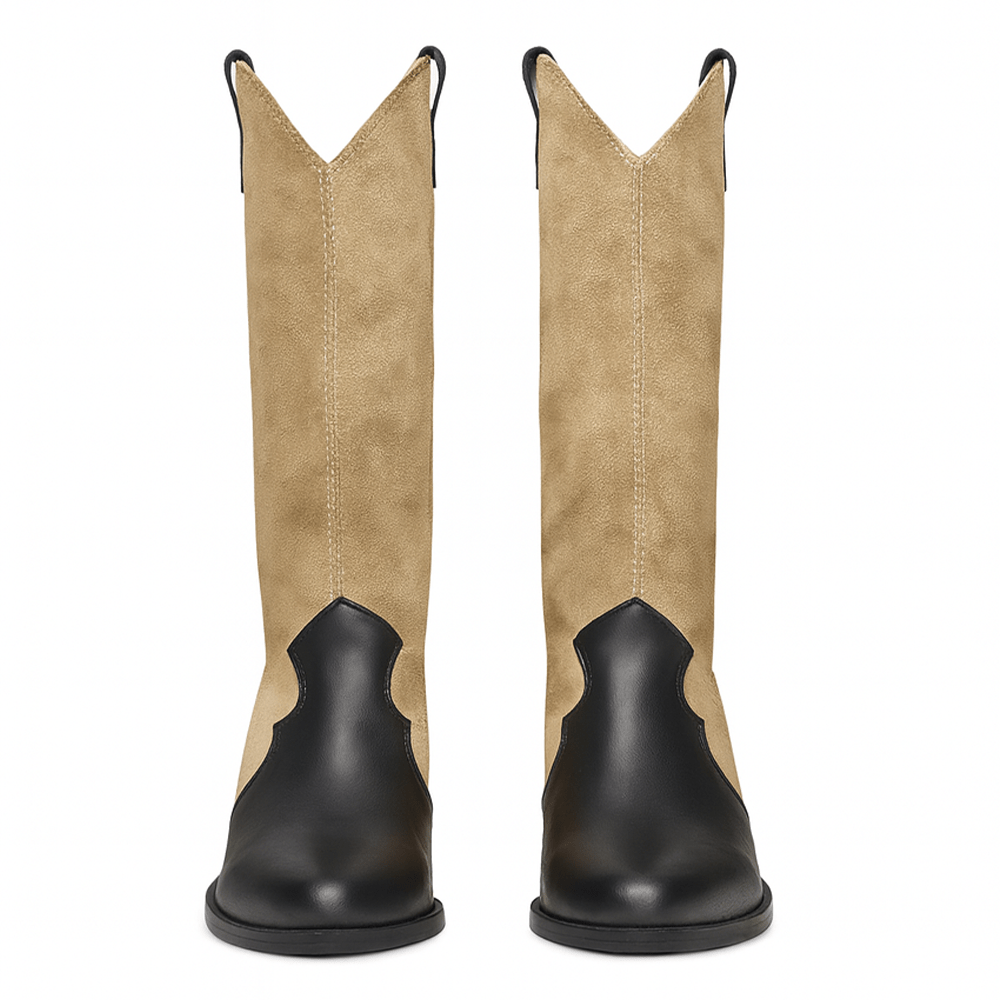 Identità Stivali NICOL SCAMOSCIATO CAMEL