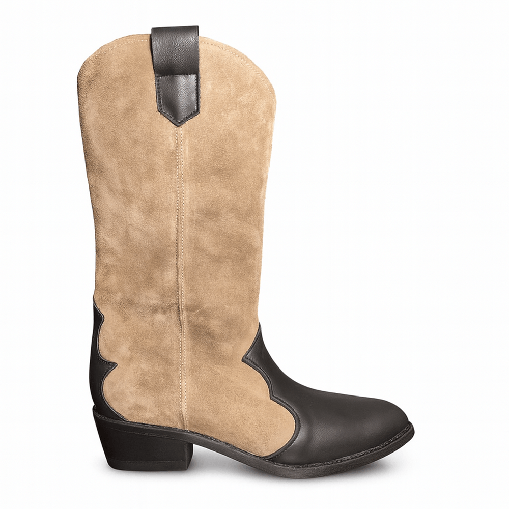 Identità Stivali NICOL SCAMOSCIATO CAMEL