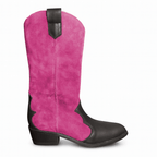 Identità Stivali NICOL SCAMOSCIATO FUCSIA