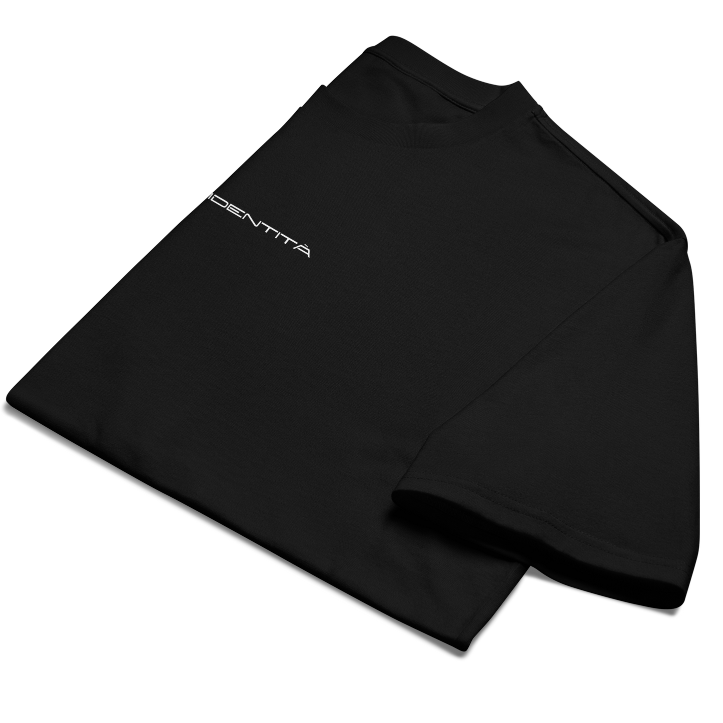 T-Shirt mit kurzen Ärmeln - SCHWARZ