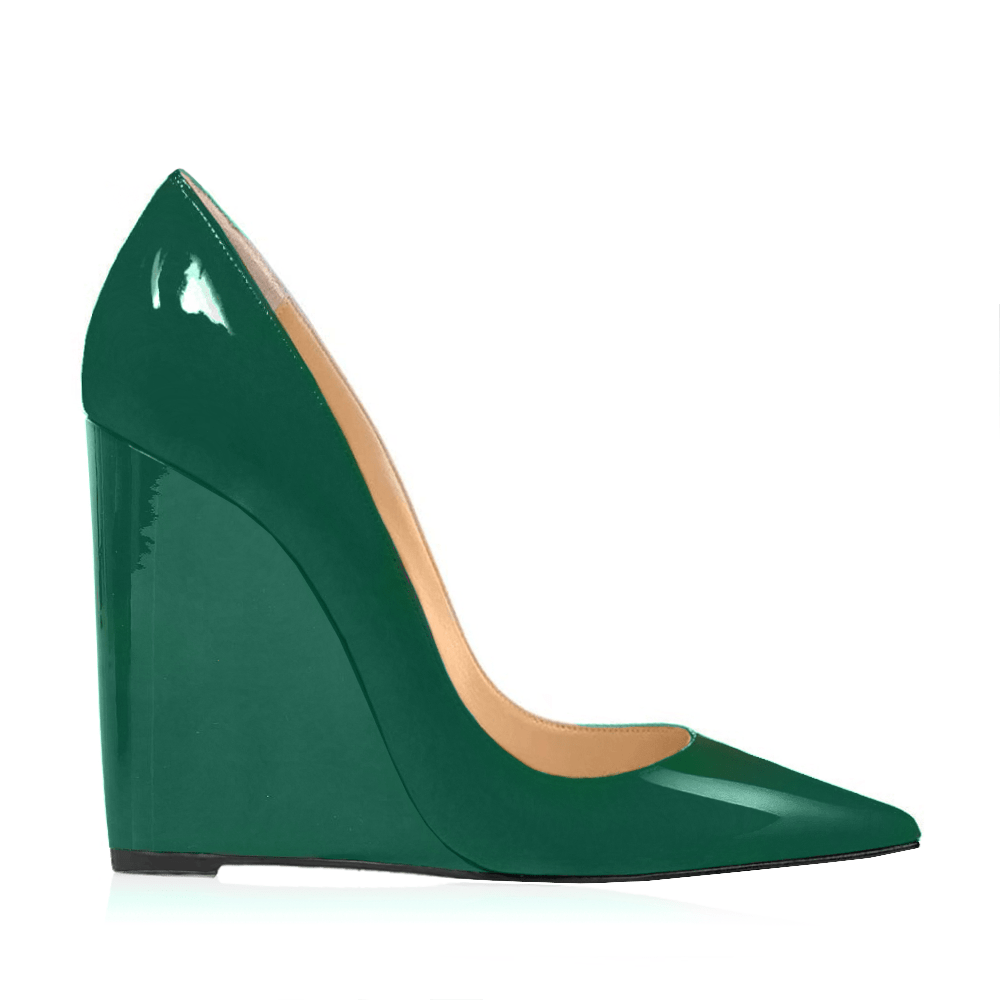 Identità Décolleté MONICA VERNICE VERDE 100mm